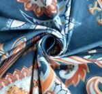 Blue Paisley Design Premium Cotton Fitted Bedsheets with Pillow covers |by Home Collective - Image 2