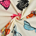 Cute Butterfly 360 Degree Elastic Fitted King size Bedsheets with Pillow covers |by Home Collective - Image 2